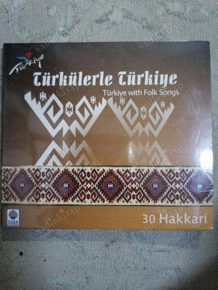 TÜRKÜLERLE TÜRKİYE ( TÜRKİYE WITH FOLK SONGS )  - 30 HAKKARİ - TÜRKİYE  BASIM CD ALBÜM - AÇILMAMIŞ AMBALAJINDA