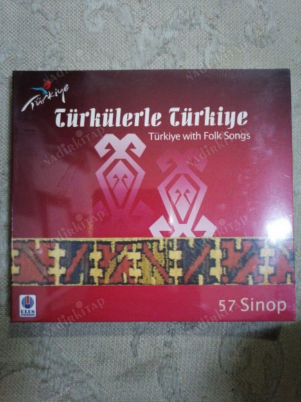 TÜRKÜLERLE TÜRKİYE ( TÜRKİYE WITH FOLK SONGS )  - 57 SİNOP    - TÜRKİYE  BASIM CD ALBÜM - AÇILMAMIŞ AMBALAJINDA