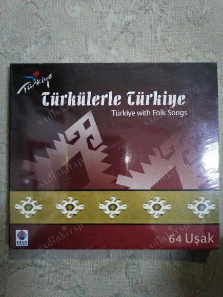 TÜRKÜLERLE TÜRKİYE ( TÜRKİYE WITH FOLK SONGS )  - 64 UŞAK   - TÜRKİYE  BASIM CD ALBÜM - AÇILMAMIŞ AMBALAJINDA