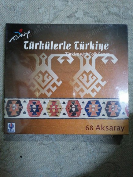 TÜRKÜLERLE TÜRKİYE ( TÜRKİYE WITH FOLK SONGS )  - 68 AKSARAY   - TÜRKİYE  BASIM CD ALBÜM - AÇILMAMIŞ AMBALAJINDA