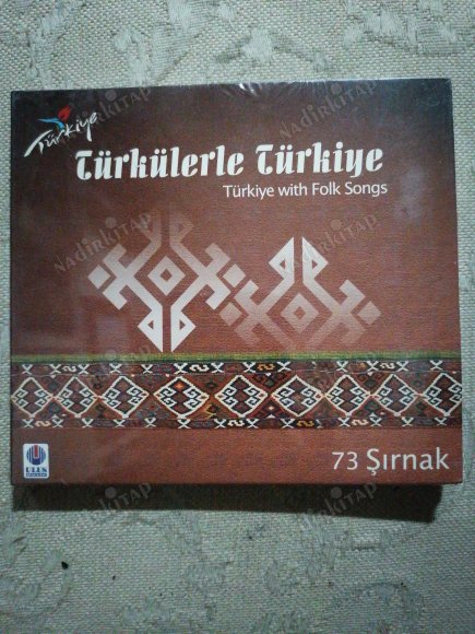 TÜRKÜLERLE TÜRKİYE ( TÜRKİYE WITH FOLK SONGS )  - 73 ŞIRNAK  - TÜRKİYE  BASIM CD ALBÜM - AÇILMAMIŞ AMBALAJINDA