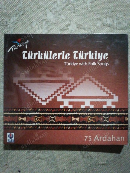 TÜRKÜLERLE TÜRKİYE ( TÜRKİYE WITH FOLK SONGS )  - 75 ARDAHAN  - TÜRKİYE  BASIM CD ALBÜM - AÇILMAMIŞ AMBALAJINDA