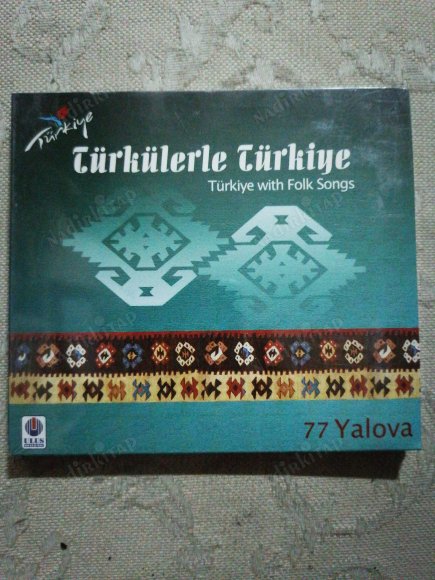 TÜRKÜLERLE TÜRKİYE ( TÜRKİYE WITH FOLK SONGS )  - 77 YALOVA - TÜRKİYE  BASIM CD ALBÜM - AÇILMAMIŞ AMBALAJINDA