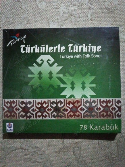 TÜRKÜLERLE TÜRKİYE ( TÜRKİYE WITH FOLK SONGS )  - 78 KARABÜK - TÜRKİYE  BASIM CD ALBÜM - AÇILMAMIŞ AMBALAJINDA