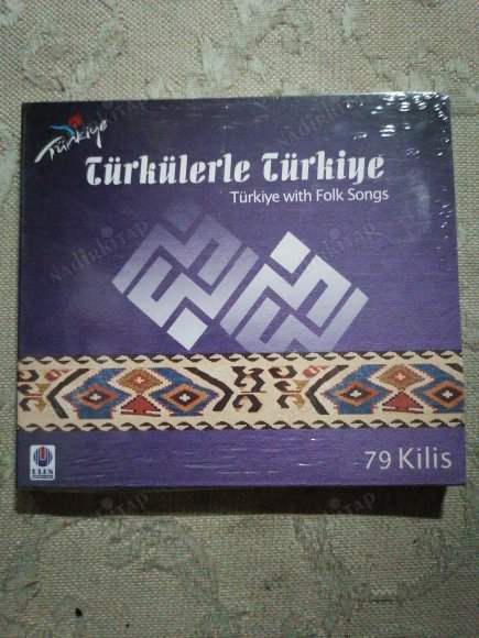 TÜRKÜLERLE TÜRKİYE ( TÜRKİYE WITH FOLK SONGS )  - 79 KİLİS - TÜRKİYE  BASIM CD ALBÜM - AÇILMAMIŞ AMBALAJINDA