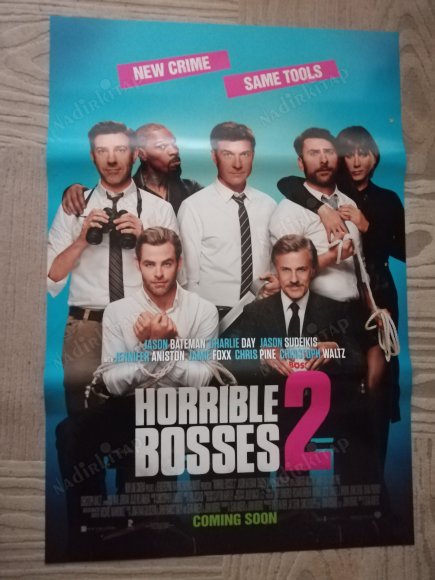 HORRIBLE BOSSES 2 - 70X100 CM EBATLARINDA AMERİKAN BASIM FİLM AFİŞİ