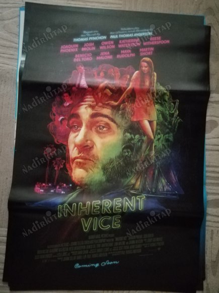 INHERENT VICE - 70X100 CM EBATLARINDA AMERİKAN BASIM   FİLM AFİŞİ