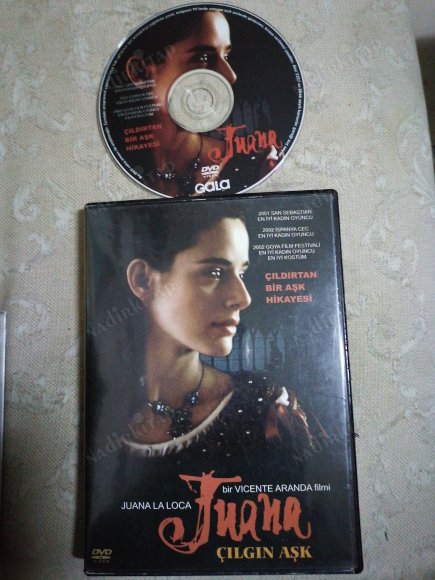 JUANA ( ÇILGIN AŞK )  - BİR VICENTE ARANDA FİLMİ -   DVD  FİLM - 114  DAKİKA