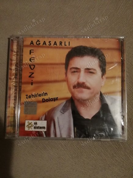 Ağasarlı Fevzi - Zehirlerin Dolaşır -  TÜRKİYE BASIM  CD - AÇILMAMIŞ AMBALAJINDA