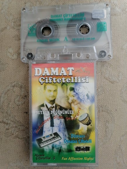 DAMAT ÇİFTETELLİSİ - FUN AFFECTION NIGHTS - 1999  TÜRKİYE BASIM KASET ALBÜM