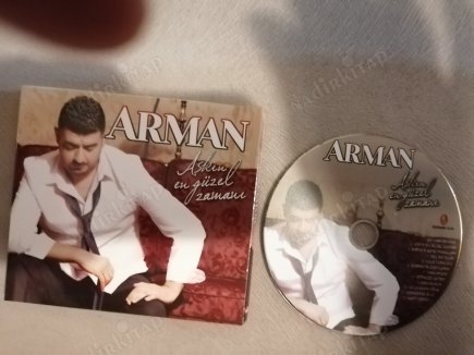 ARMAN - AŞKIN EN GÜZEL ZAMANI - TÜRKİYE BASIM  CD ALBÜM