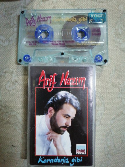 ARİF NAZIM - KARADENİZ GİBİ  - 1992 TÜRKİYE BASIM  *KASET*