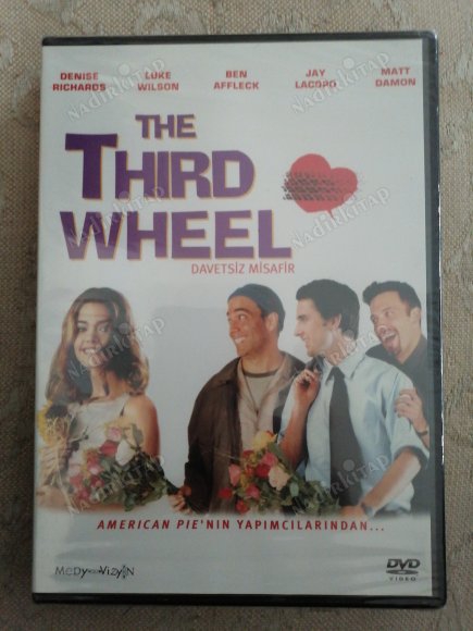 THE THIRD WHEEL ( DAVETSİZ MİSAFİR )  - DENISE RICHARDS / LUKE WILSON / BEN AFFLECK - 88 DAKİKA -  TÜRKİYE BASIM - DVD  FİLM ( AÇILMAMIŞ AMBALAJINDA )