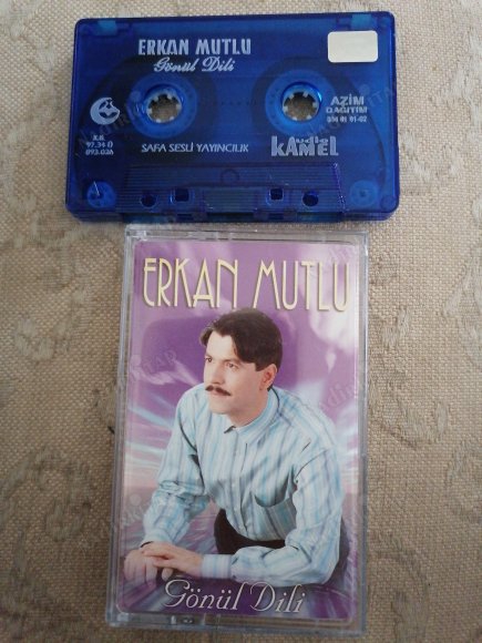 ERKAN MUTLU - GÖNÜL DİLİ  - 1997  TÜRKİYE BASIM  *KASET*