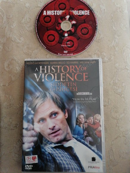 ŞİDDETİN TARİHÇESİ ( A HISTORY OF VIOLENCE ) - BİR DAVID CRONENBERG FİLMİ - 95DAKİKA -  TÜRKİYE BASIM -  DVD  FİLM