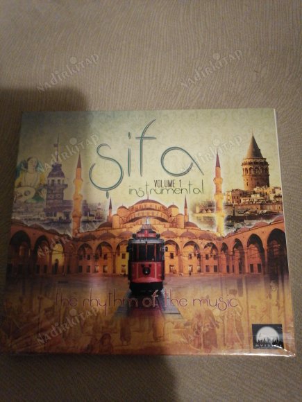 ŞİFA VOLUME 1 - THE RHYTHM OF THE MUSIC / INSTRUMENTAL    TÜRKİYE  BASIM ALBÜM CD - AÇILMAMIŞ AMBALAJINDA