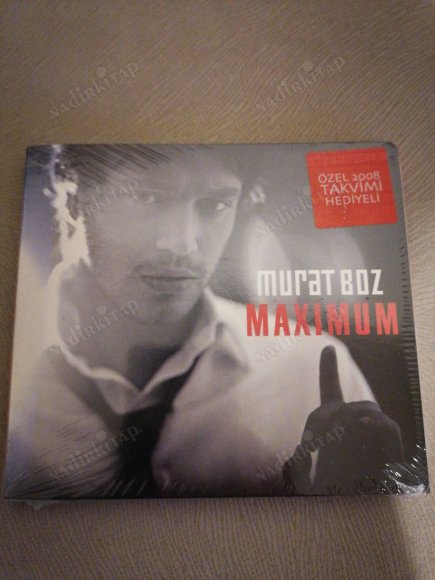 MURAT BOZ / MAXIMUM   /  ALBÜM  CD -  2007 TÜRKİYE  BASIM - AÇILMAMIŞ AMBALAJINDA