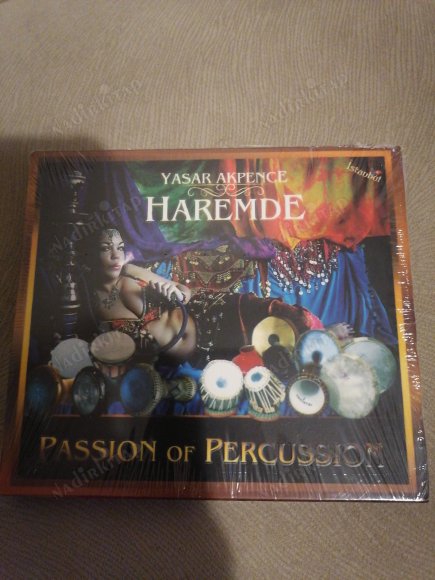 YAŞAR AKPENÇE - HAREMDE  / PASSION OF PERCUSSION  - TÜRKİYE  BASIM CD ALBÜM  - AÇILMAMIŞ AMBALAJINDA