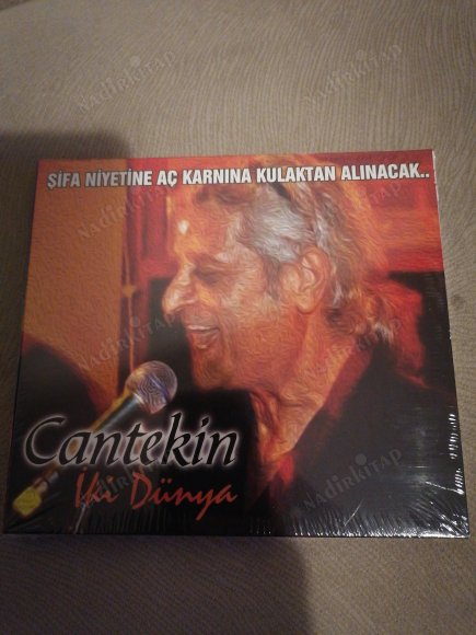 CANTEKİN - İKİ DÜNYA  - TÜRKİYE  BASIM CD ALBÜM - AÇILMAMIŞ AMBALAJINDA