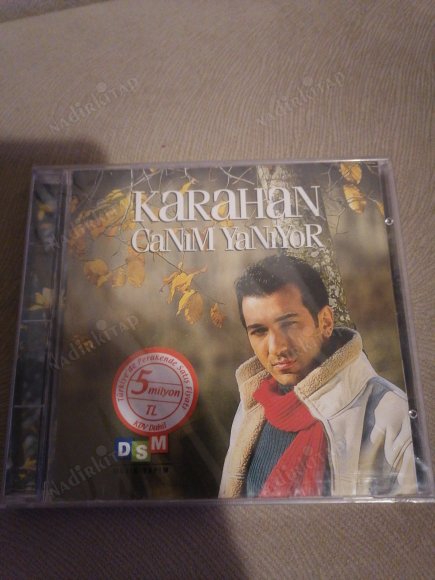 KARAHAN - CANIM YANIYOR - TÜRKİYE  BASIM CD ALBÜM - AÇILMAMIŞ AMBALAJINDA