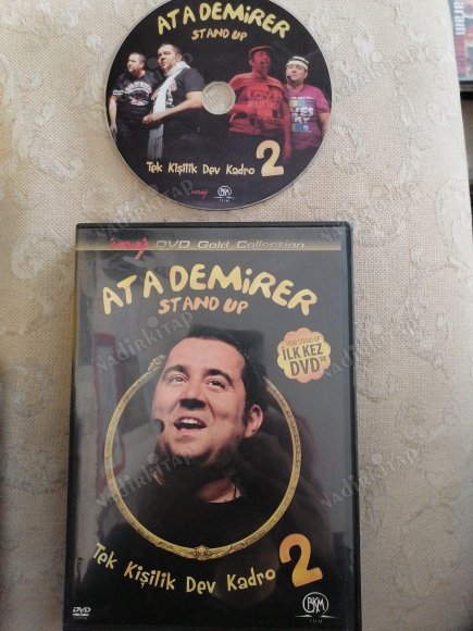 ATA DEMİRER  STAND UP - TEK KİŞİLİK DEV KADRO 2 -  98 DAKİKA  -DVD FİLM - TÜRKİYE  BASIM