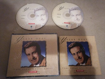 YAŞAR ÖZEL - TÜRK SANAT MÜZİĞİ SERİSİ - 2 CD LİK SET + KİTAPÇIK - TÜRKİYE  BASIM ALBÜM CD