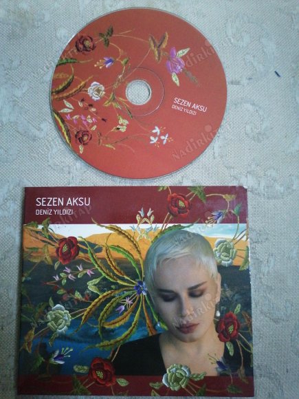 SEZEN AKSU - DENİZ YILDIZI  - 2008 TÜRKİYE BASIM CD ALBÜM