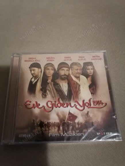 EVE GİDEN YOL 1914 - FİLM MÜZİKLERİ - TÜRKİYE  BASIM  CD ALBÜM - AÇILMAMIŞ AMBALAJINDA