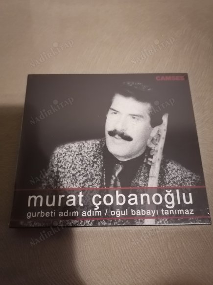 MURAT ÇOBANOĞLU - GURBETİ ADIM ADIM / OĞUL BABAYI TANIMAZ -  TÜRKİYE  BASIM  CD ALBÜM - AÇILMAMIŞ AMBALAJINDA