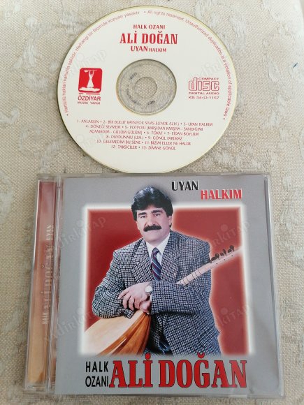 HALK OZANI ALİ DOĞAN - UYAN HALKIM  -  TÜRKİYE  BASIM CD ALBÜM