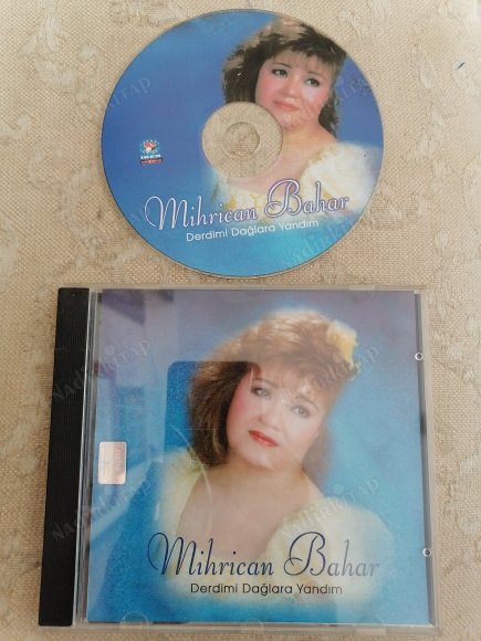 MİHRİCAN BAHAR - DERDİMİ DAĞLARA YANDIM  -  TÜRKİYE  BASIM CD ALBÜM