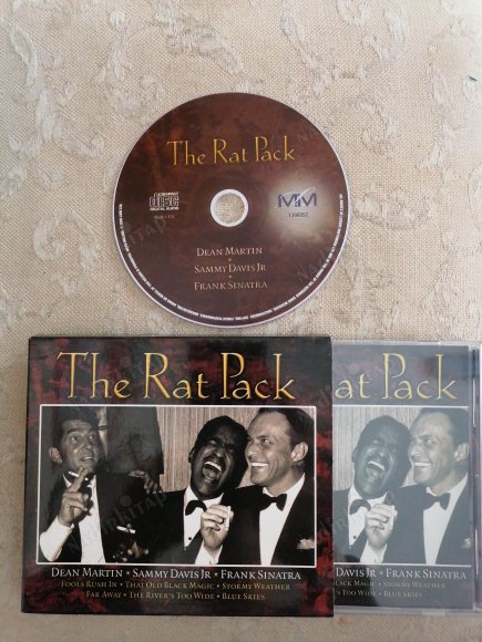 DEAN MARTIN / SAMMY DAVIS JR. / FRANK SINATRA - THE RAT PACK -  2005 AVRUPA  BASIM CD ALBÜM