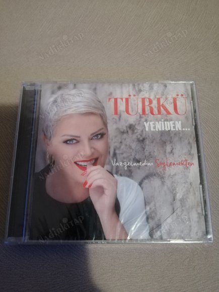 TÜRKÜ - YENİDEN / VAZGEÇMEDİM SÖYLEMEKTEN - TÜRKİYE  BASIM CD ALBÜM - AÇILMAMIŞ AMBALAJINDA