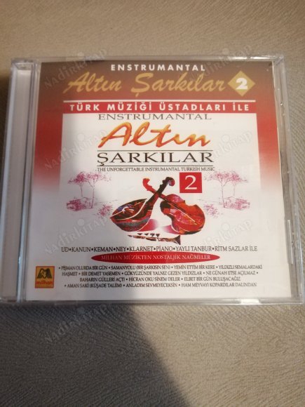 ALTIN ŞARKILAR 2 - TÜRK MÜZİĞİ ÜSTADLARI İLE  - TÜRKİYE  BASIM CD ALBÜM - AÇILMAMIŞ AMBALAJINDA