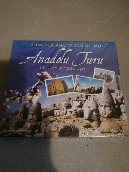 HAKAN KUMRU - ANADOLU TURU  ( GEZSEN ANADOLUYU ) - SONGS OF ANATOLIAN SOUND   TÜRKİYE BASIM CD ALBÜM - AÇILMAMIŞ AMBALAJINDA