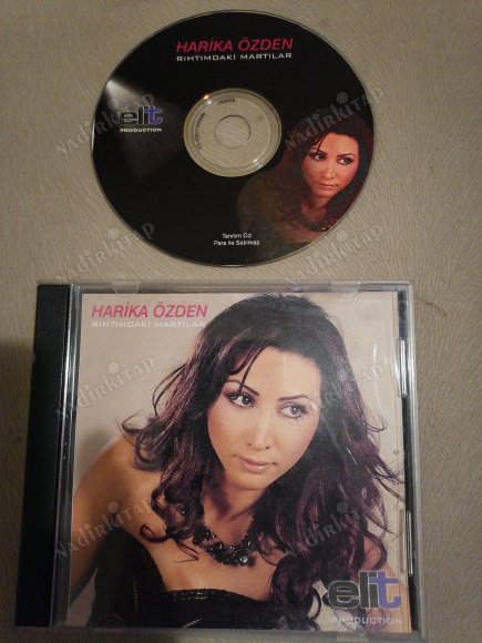 HARİKA ÖZDEN - RIHTIMDAKİ MARTILAR   - TÜRKİYE  BASIM PROMO CD ALBÜM ( TANITIM CD )