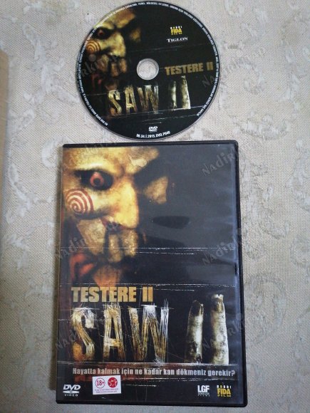 TESTERE  II ( SAW II ) - BİR DARREN LYNN BOUSMAN FİLMİ - DVD  Film -  92 DAKİKA -  TÜRKİYE BASIM