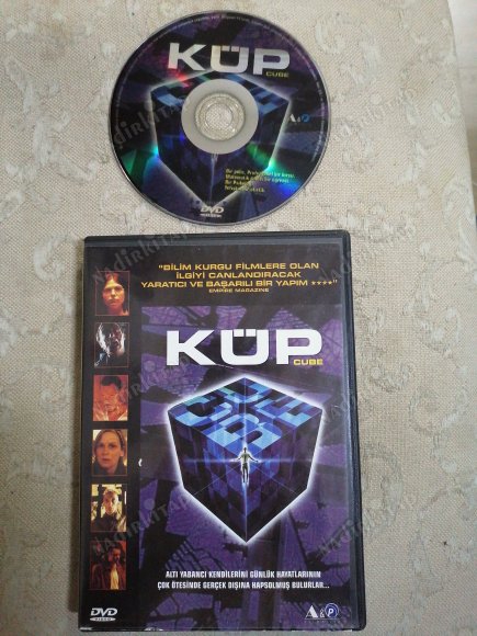 KÜP ( CUBE )  - BİR VINCENZO NATALI FİLMİ   - 87 DAKİKA TÜRKİYE BASIM -  DVD  FİLM