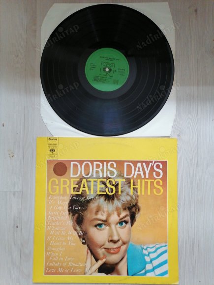 DORIS DAY - GREATEST HITS - 1970 HOLLANDA BASIM LP ALBÜM ( QUE SERA SERA  BU ALBÜMDE )