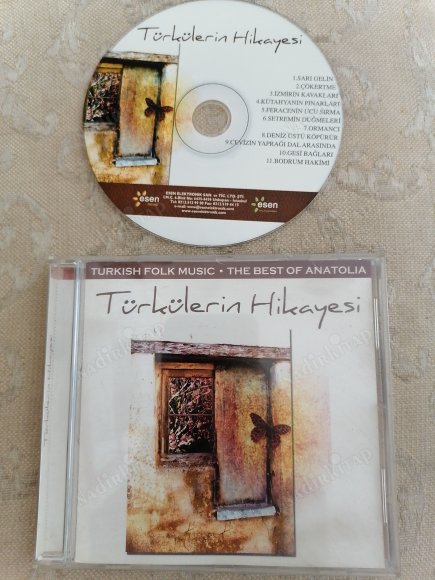 TÜRKÜLERİN HİKAYESİ /TURKISH FOLK MUSIC  - THE BEST OF ANATOLIA - BASIM CD ALBÜM