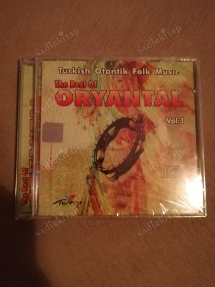 THE BEST OF ORYANTAL VOL. 1 - TURKISH OTANTIK FOLK MUSIC - TÜRKİYE  BASIM  CD ALBÜM - AÇILMAMIŞ AMBALAJINDA