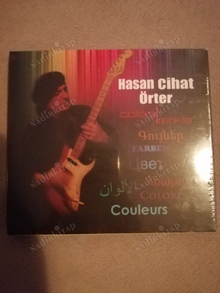 HASAN CİHAT ÖRTER - COULEURS -TÜRKİYE BASIM CD ALBÜM- AÇILMAMIŞ AMBALAJINDA