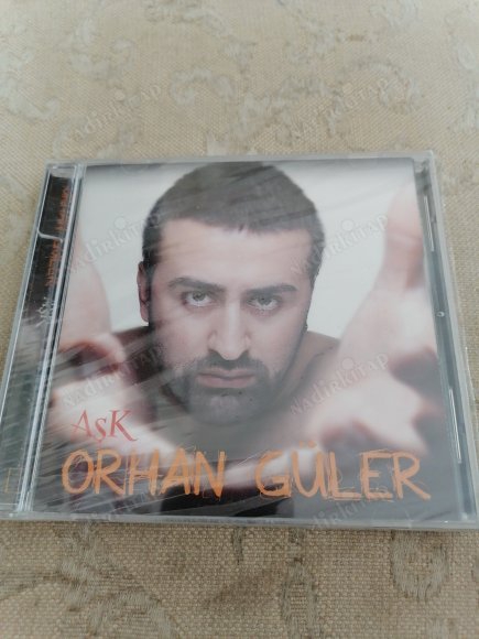 ORHAN GÜLER - AŞK  -TÜRKİYE BASIM CD ALBÜM- AÇILMAMIŞ AMBALAJINDA