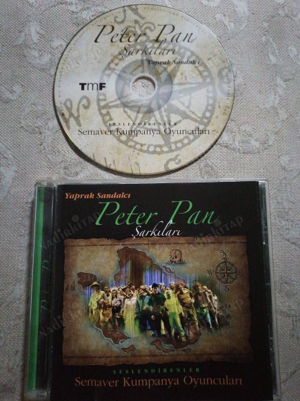 YAPRAK SANDALCI - PETER PAN ŞARKILARI -  TÜRKİYE  BASIM CD ALBÜM - İMZALI