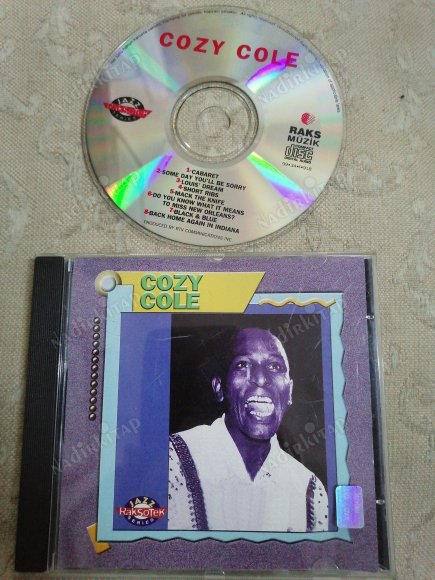 COZY COLE  - JAZZ RAKSOTEK SERİSİ  - 1999 TÜRKİYE  BASIM  CD ALBÜM