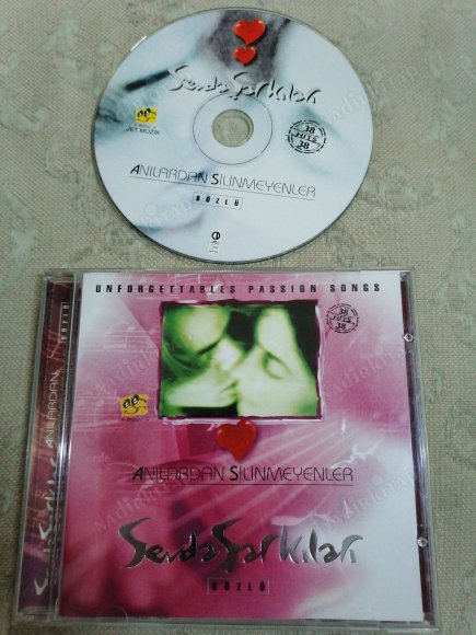 SEVDA ŞARKILARI / ANILARDAN SİLİNMEYENLER ( SÖZLÜ )  - 38 HITS - UNFORGETTABLES  PASSION SONGS - TÜRKİYE  BASIM  CD ALBÜM