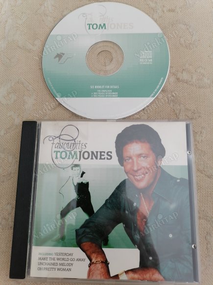 TOM JONES - FAVOURITES   - 2005 ALMANYA  BASIM  CD ALBÜM