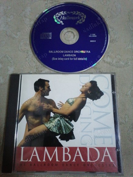 THE BALLROOM DANCE ORCHESTRA - LAMBADA  - 1996 İNGİLTERE  BASIM  CD ALBÜM