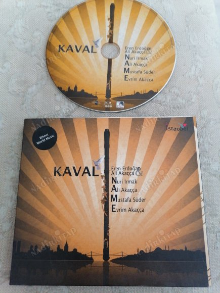 KAVAL ( ETHNIC WORLD MUSIC ) - EREN ERDOĞAN / ALİ AKAÇÇA / NURİ IRMAK / MUSTAFA SÜDER / EVRİM AKAÇÇA - TÜRKİYE  BASIM  CD ALBÜM