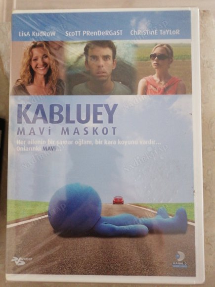 KABLUEY ( MAVİ MASKOT ) - BİR SCOTT PRENDERGAST FİLMİ  - 83 DAKİKA DVD FİLM - AÇILMAMIŞ AMBALAJINDA